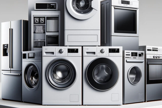 Mašine za pranje veša više modela i brendova.